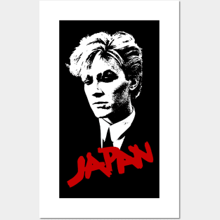 David Sylvian japan Posters and Art